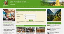 Desktop Screenshot of phongthuynhatnam.com